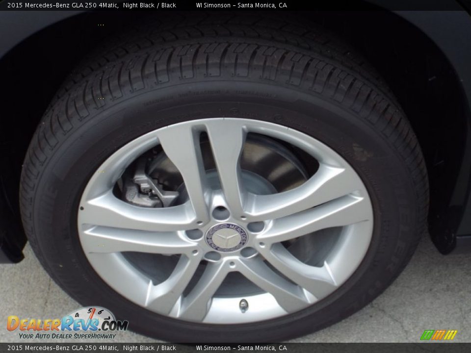 2015 Mercedes-Benz GLA 250 4Matic Night Black / Black Photo #10