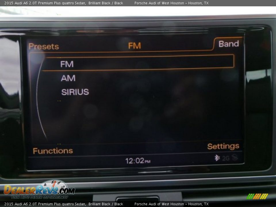 2015 Audi A6 2.0T Premium Plus quattro Sedan Brilliant Black / Black Photo #21