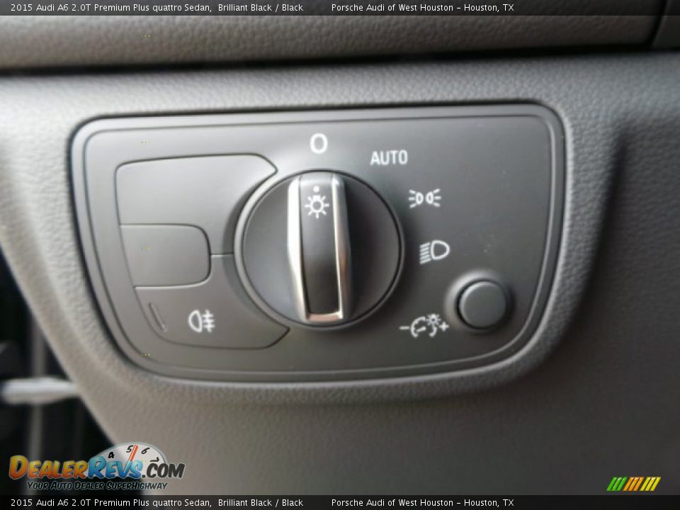 2015 Audi A6 2.0T Premium Plus quattro Sedan Brilliant Black / Black Photo #27