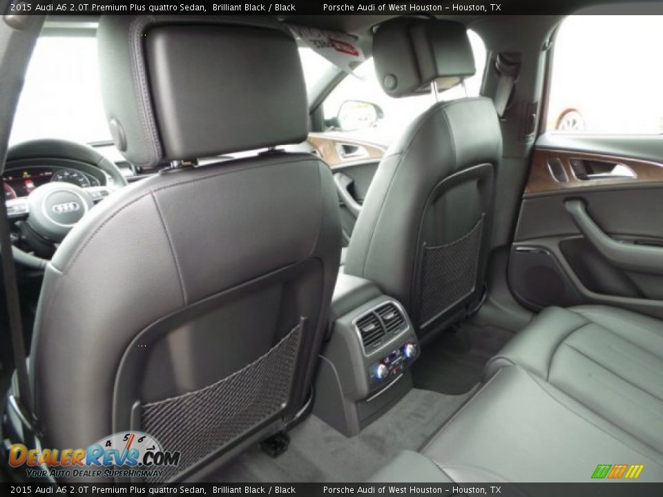 2015 Audi A6 2.0T Premium Plus quattro Sedan Brilliant Black / Black Photo #29