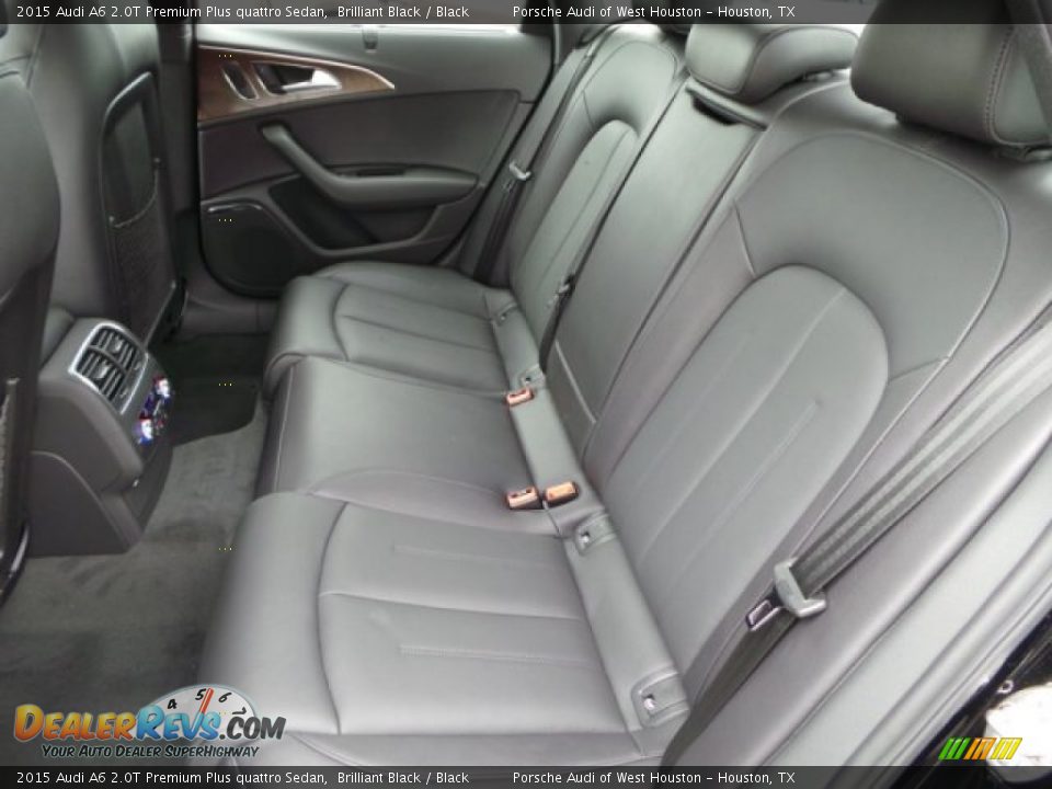 2015 Audi A6 2.0T Premium Plus quattro Sedan Brilliant Black / Black Photo #30