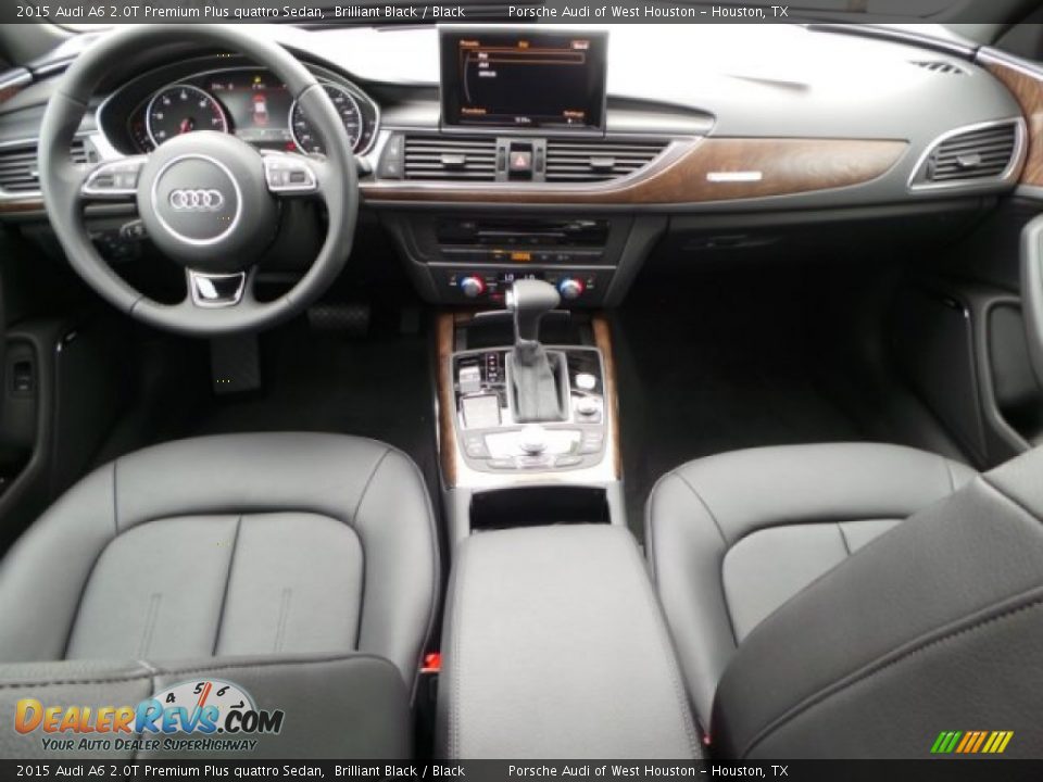 2015 Audi A6 2.0T Premium Plus quattro Sedan Brilliant Black / Black Photo #31