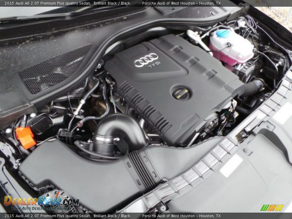 2015 Audi A6 2.0T Premium Plus quattro Sedan Brilliant Black / Black Photo #34