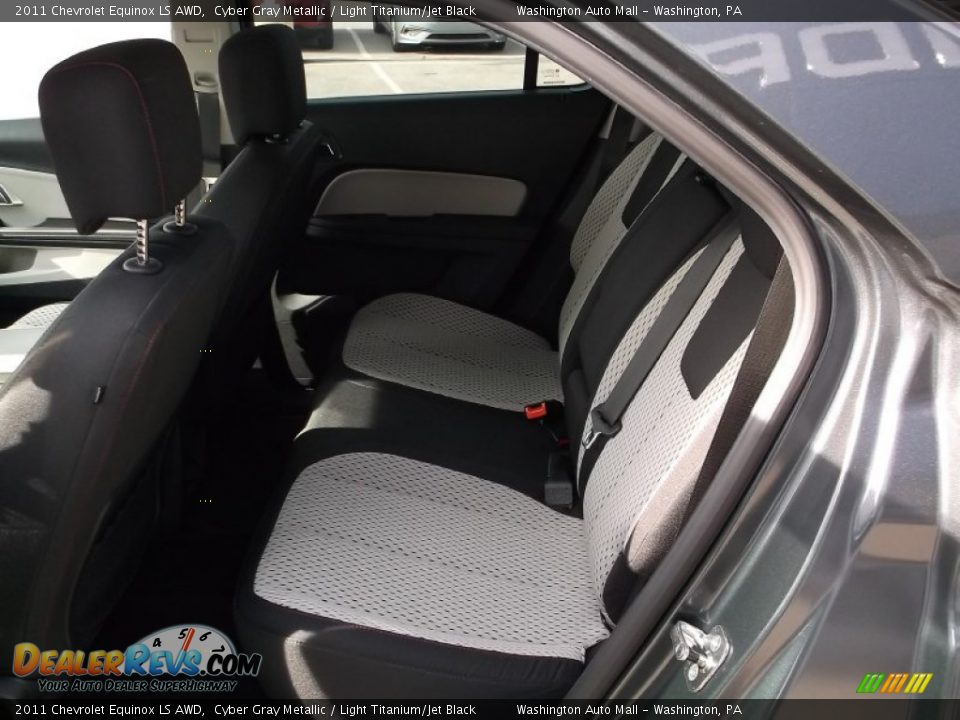 2011 Chevrolet Equinox LS AWD Cyber Gray Metallic / Light Titanium/Jet Black Photo #16