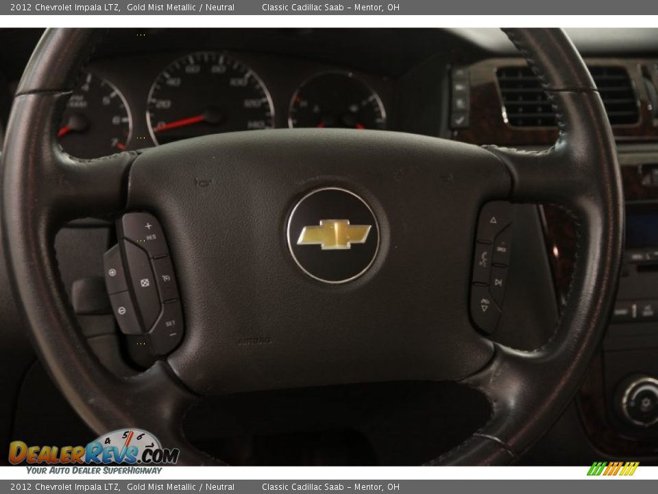 2012 Chevrolet Impala LTZ Gold Mist Metallic / Neutral Photo #6