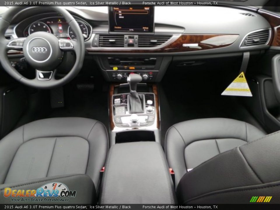 2015 Audi A6 3.0T Premium Plus quattro Sedan Ice Silver Metallic / Black Photo #31