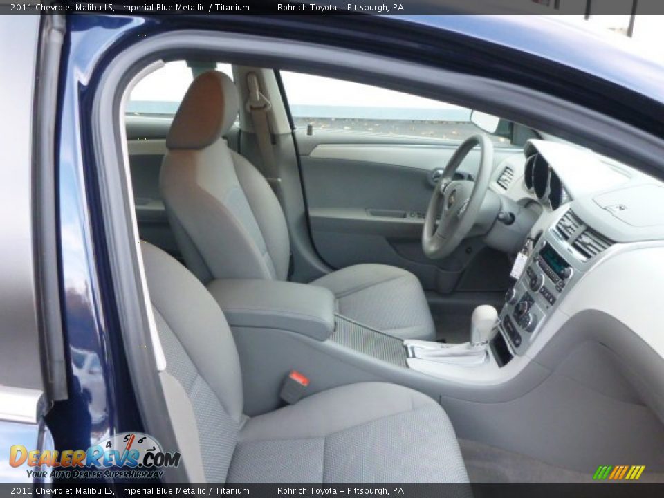 2011 Chevrolet Malibu LS Imperial Blue Metallic / Titanium Photo #13