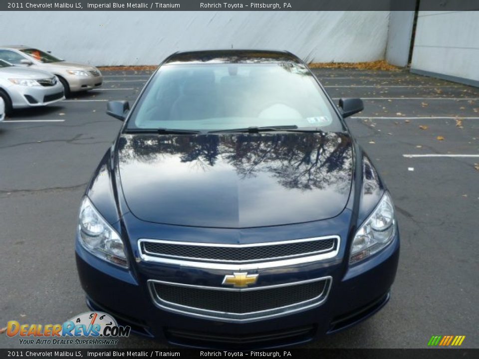 2011 Chevrolet Malibu LS Imperial Blue Metallic / Titanium Photo #18