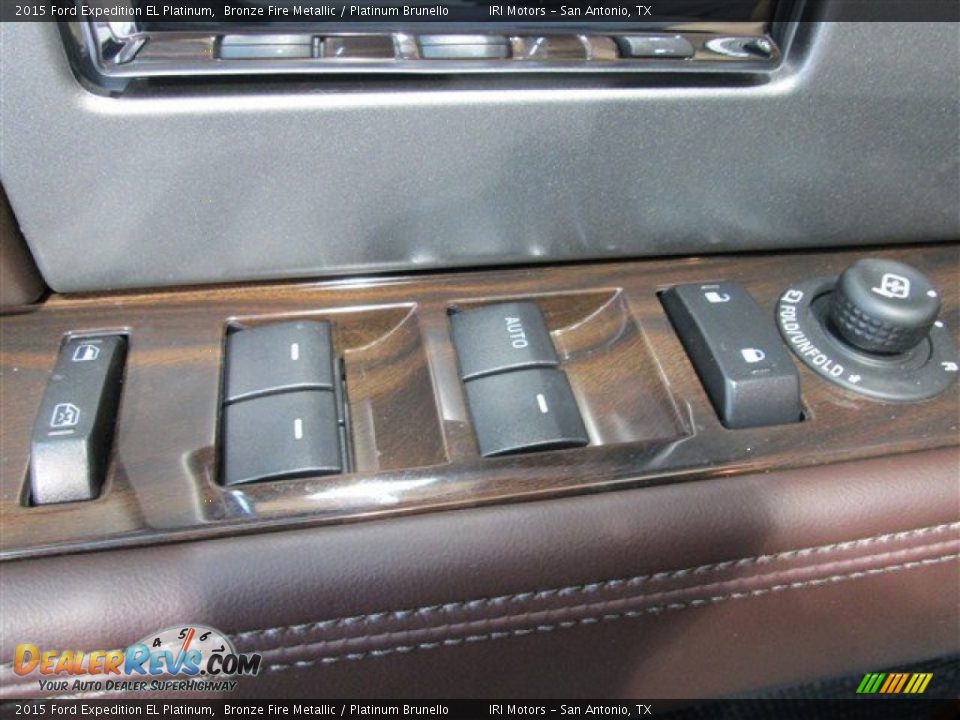 Controls of 2015 Ford Expedition EL Platinum Photo #30