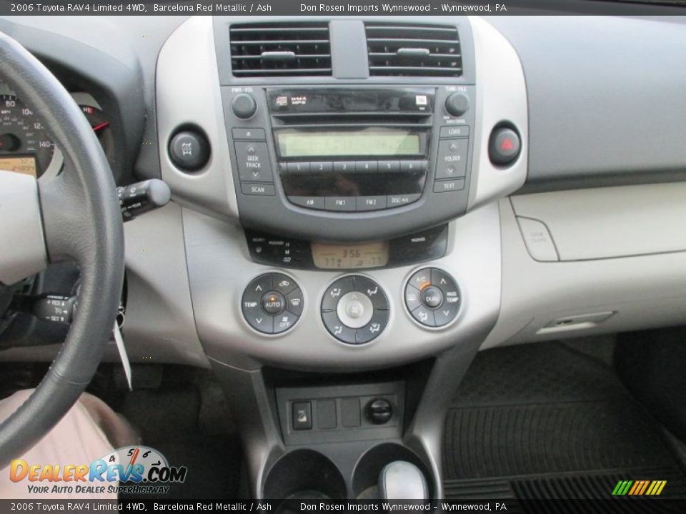 2006 Toyota RAV4 Limited 4WD Barcelona Red Metallic / Ash Photo #5
