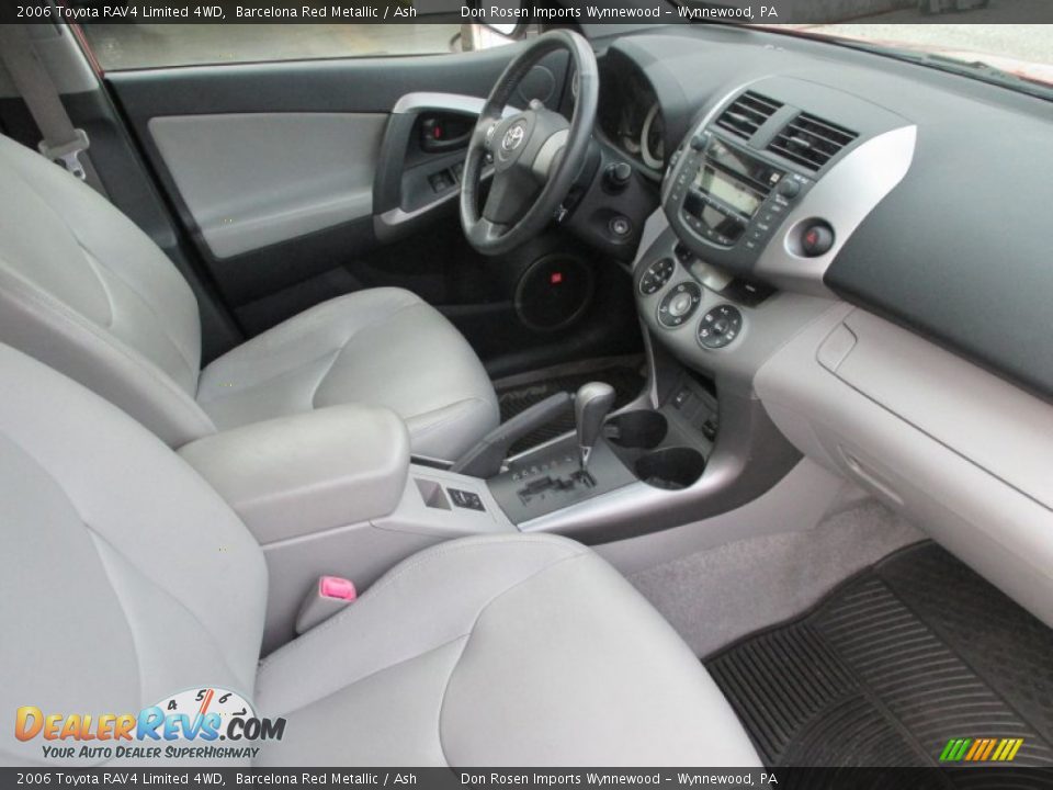2006 Toyota RAV4 Limited 4WD Barcelona Red Metallic / Ash Photo #6