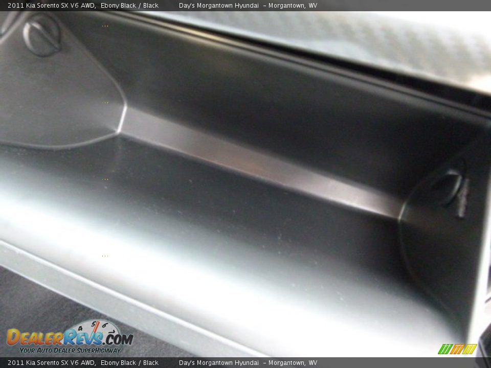 2011 Kia Sorento SX V6 AWD Ebony Black / Black Photo #19