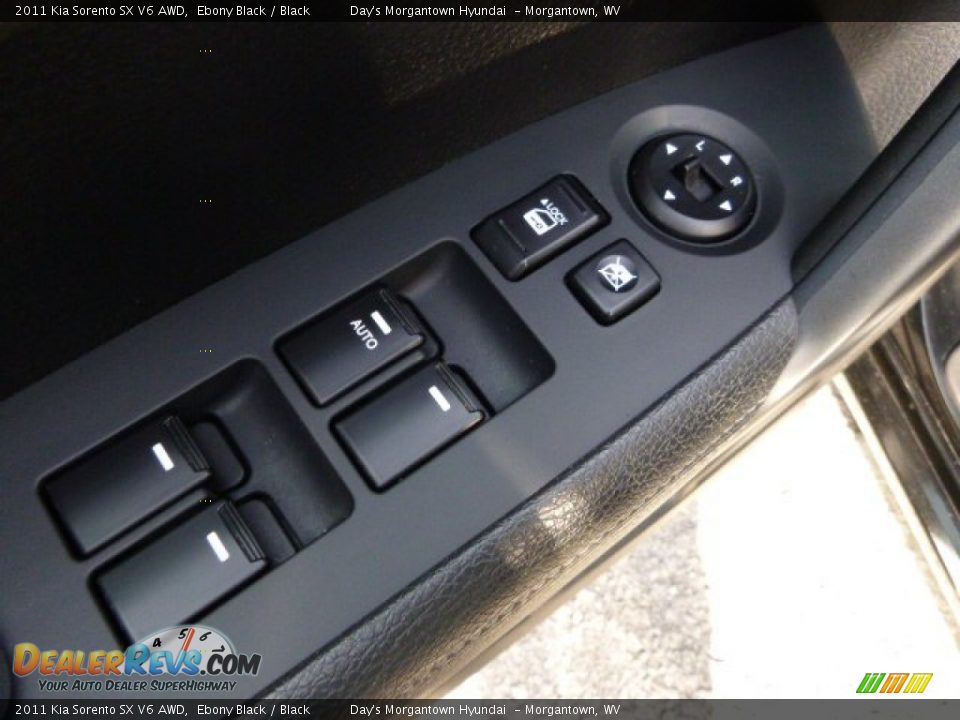 2011 Kia Sorento SX V6 AWD Ebony Black / Black Photo #27