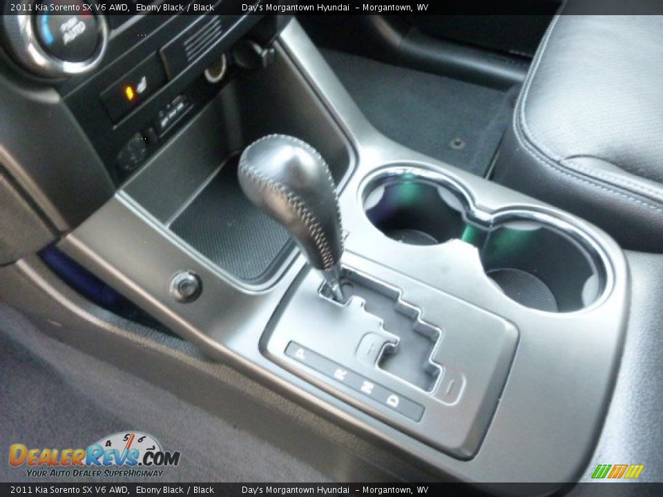 2011 Kia Sorento SX V6 AWD Ebony Black / Black Photo #30