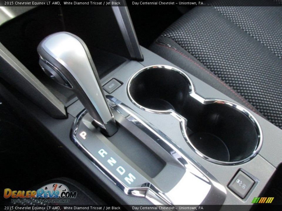 2015 Chevrolet Equinox LT AWD White Diamond Tricoat / Jet Black Photo #16