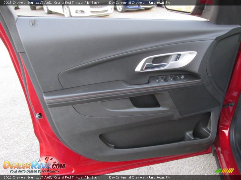 2015 Chevrolet Equinox LT AWD Crystal Red Tintcoat / Jet Black Photo #12