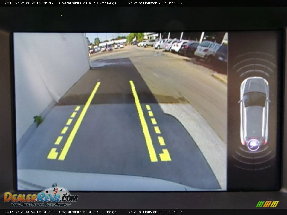 2015 Volvo XC60 T6 Drive-E Crystal White Metallic / Soft Beige Photo #18