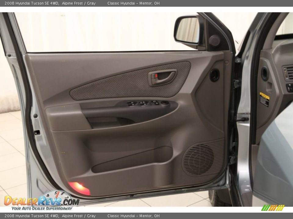 Door Panel of 2008 Hyundai Tucson SE 4WD Photo #4