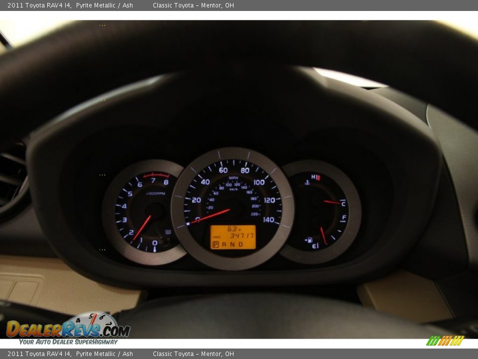 2011 Toyota RAV4 I4 Pyrite Metallic / Ash Photo #7