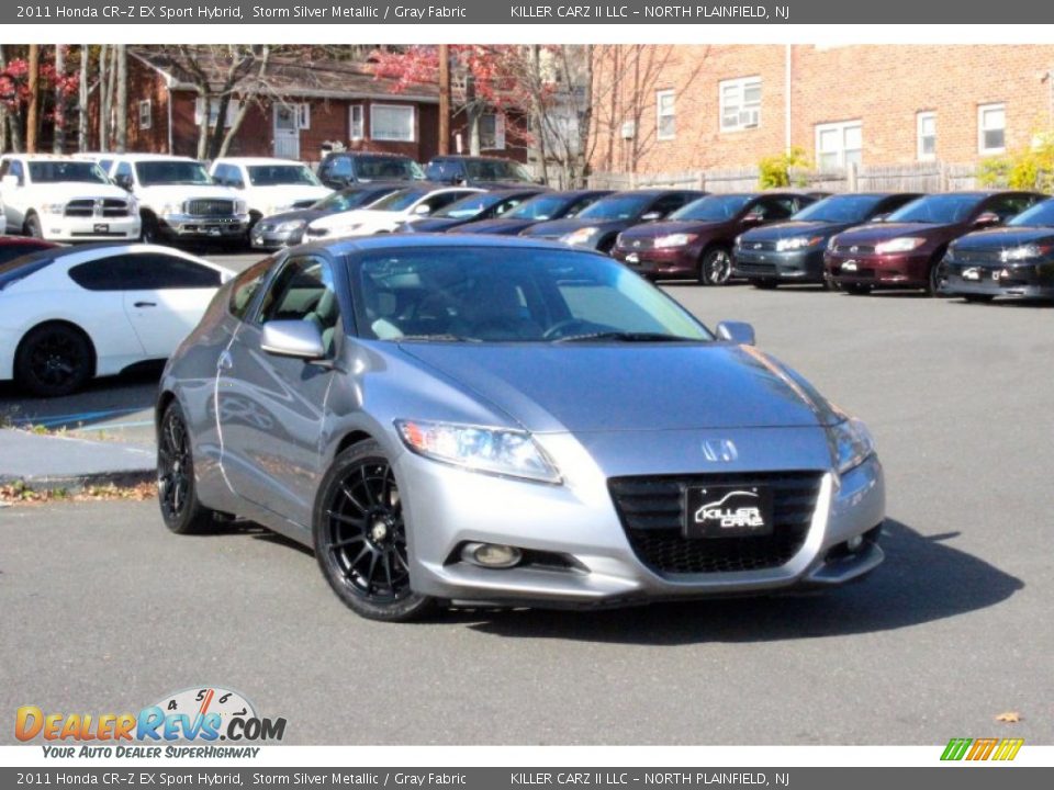 2011 Honda CR-Z EX Sport Hybrid Storm Silver Metallic / Gray Fabric Photo #1