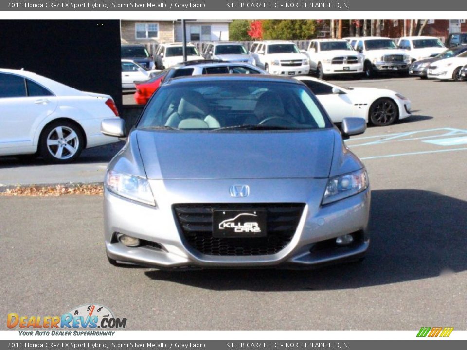 2011 Honda CR-Z EX Sport Hybrid Storm Silver Metallic / Gray Fabric Photo #2