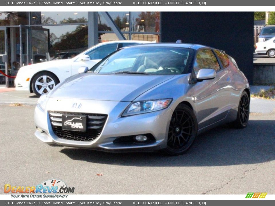 2011 Honda CR-Z EX Sport Hybrid Storm Silver Metallic / Gray Fabric Photo #3