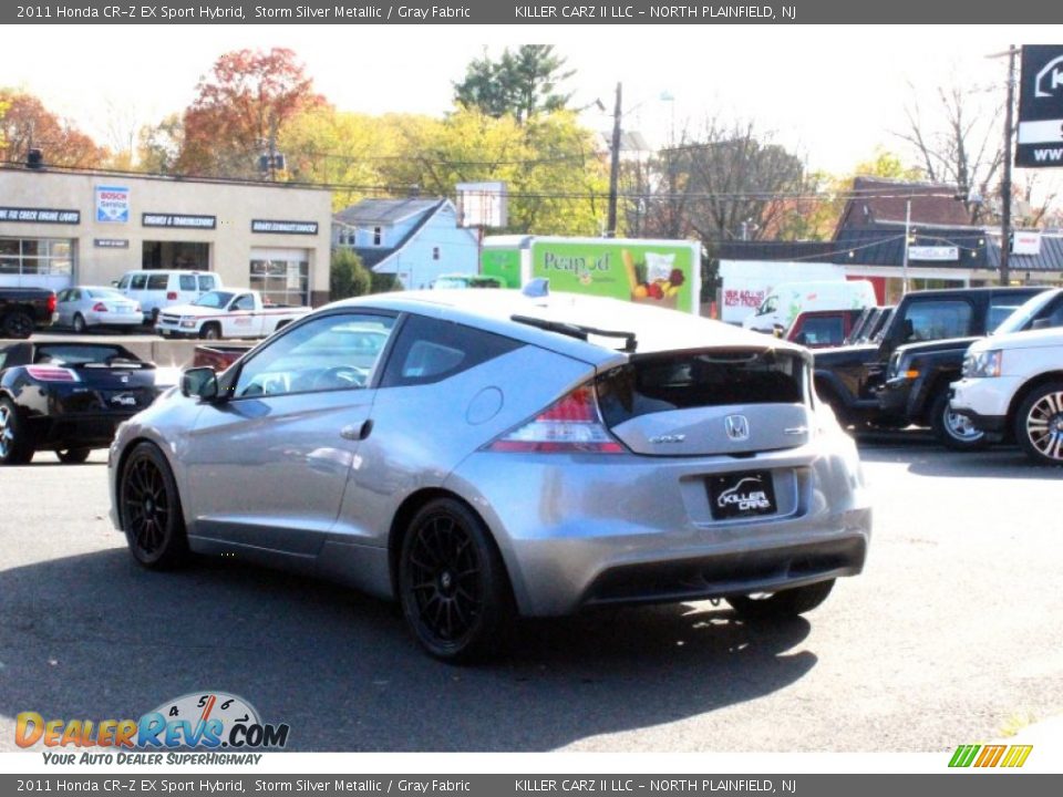 2011 Honda CR-Z EX Sport Hybrid Storm Silver Metallic / Gray Fabric Photo #5