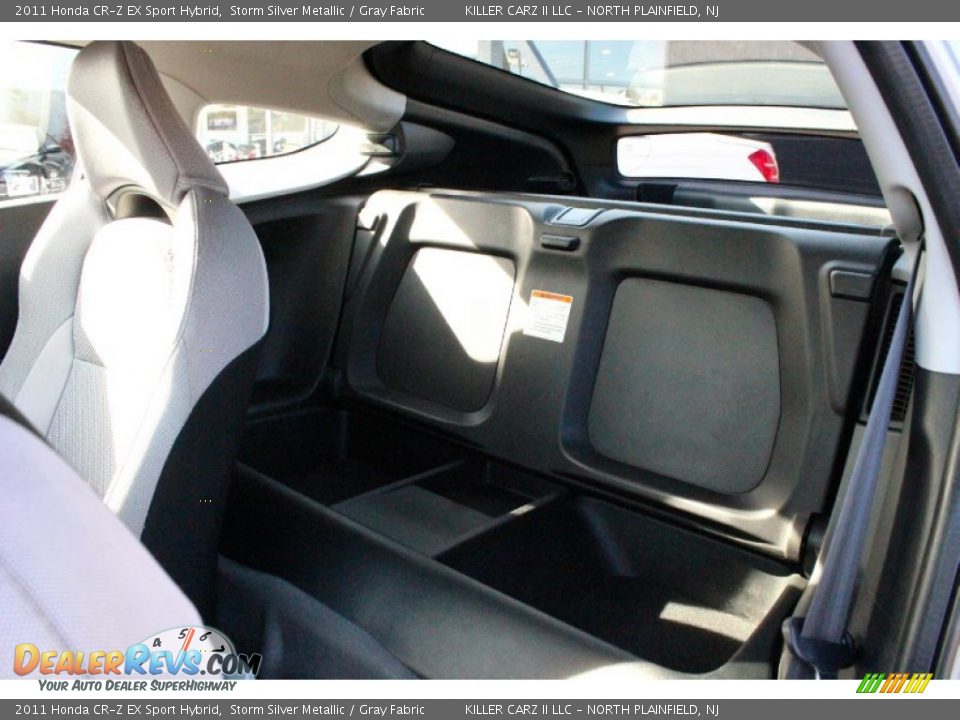 2011 Honda CR-Z EX Sport Hybrid Storm Silver Metallic / Gray Fabric Photo #9
