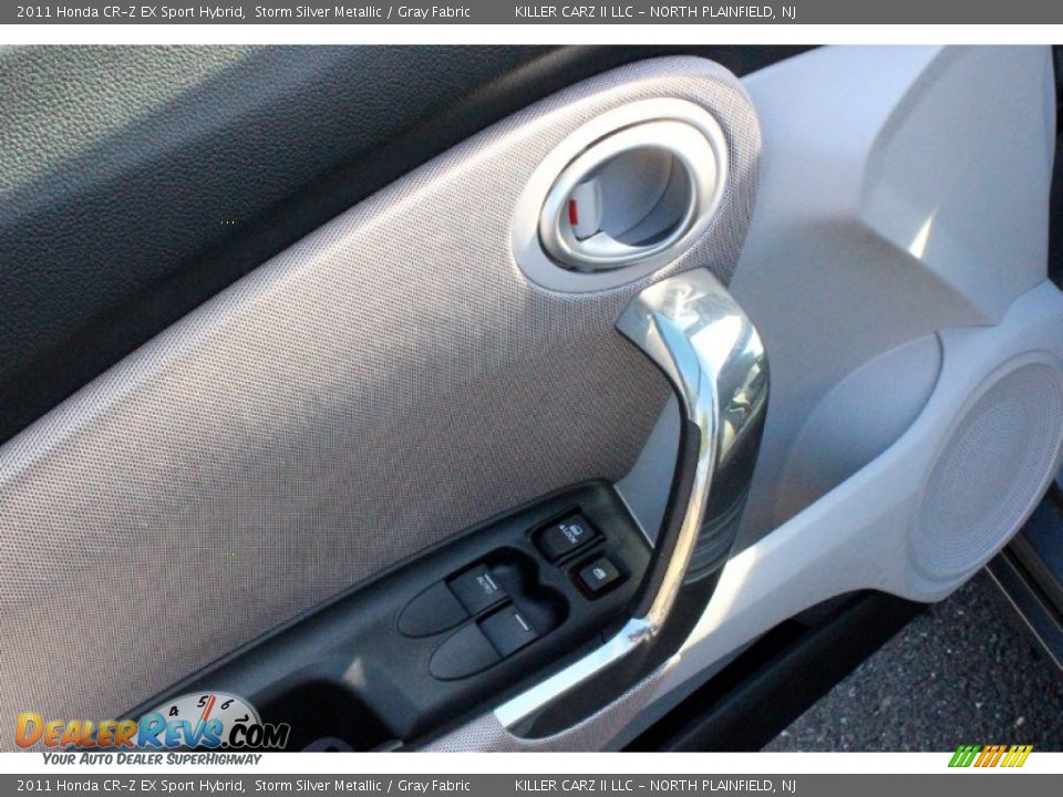 2011 Honda CR-Z EX Sport Hybrid Storm Silver Metallic / Gray Fabric Photo #12
