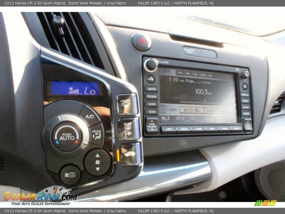 2011 Honda CR-Z EX Sport Hybrid Storm Silver Metallic / Gray Fabric Photo #22