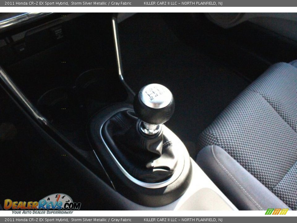 2011 Honda CR-Z EX Sport Hybrid Storm Silver Metallic / Gray Fabric Photo #23