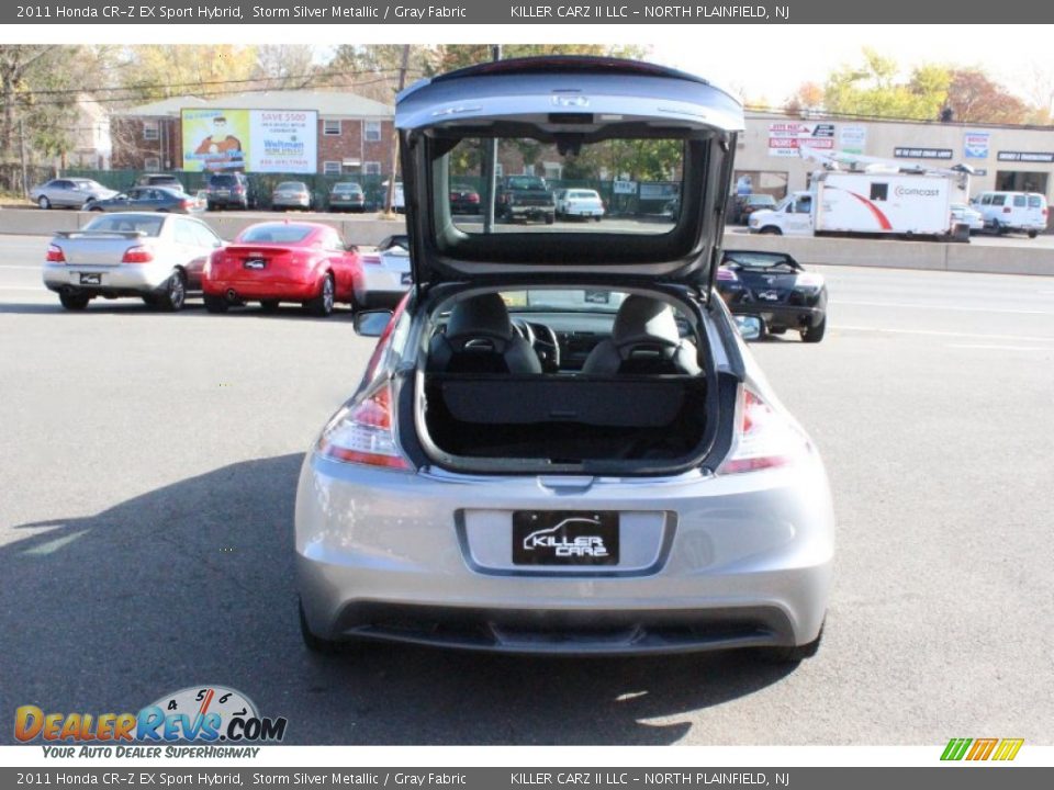 2011 Honda CR-Z EX Sport Hybrid Storm Silver Metallic / Gray Fabric Photo #33