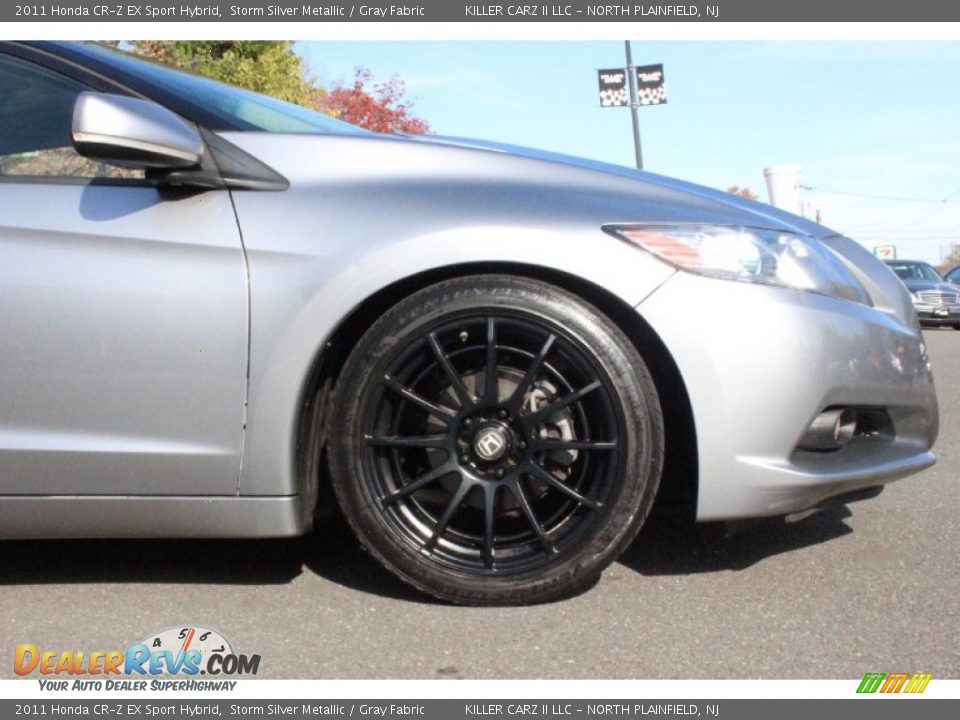 2011 Honda CR-Z EX Sport Hybrid Storm Silver Metallic / Gray Fabric Photo #35