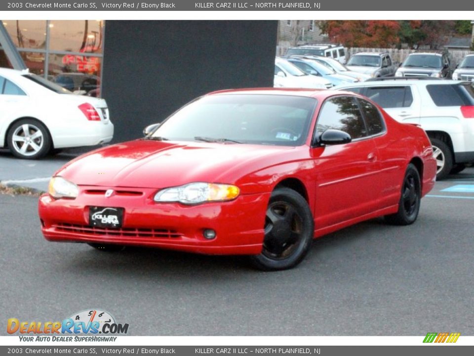 2003 Chevrolet Monte Carlo SS Victory Red / Ebony Black Photo #3