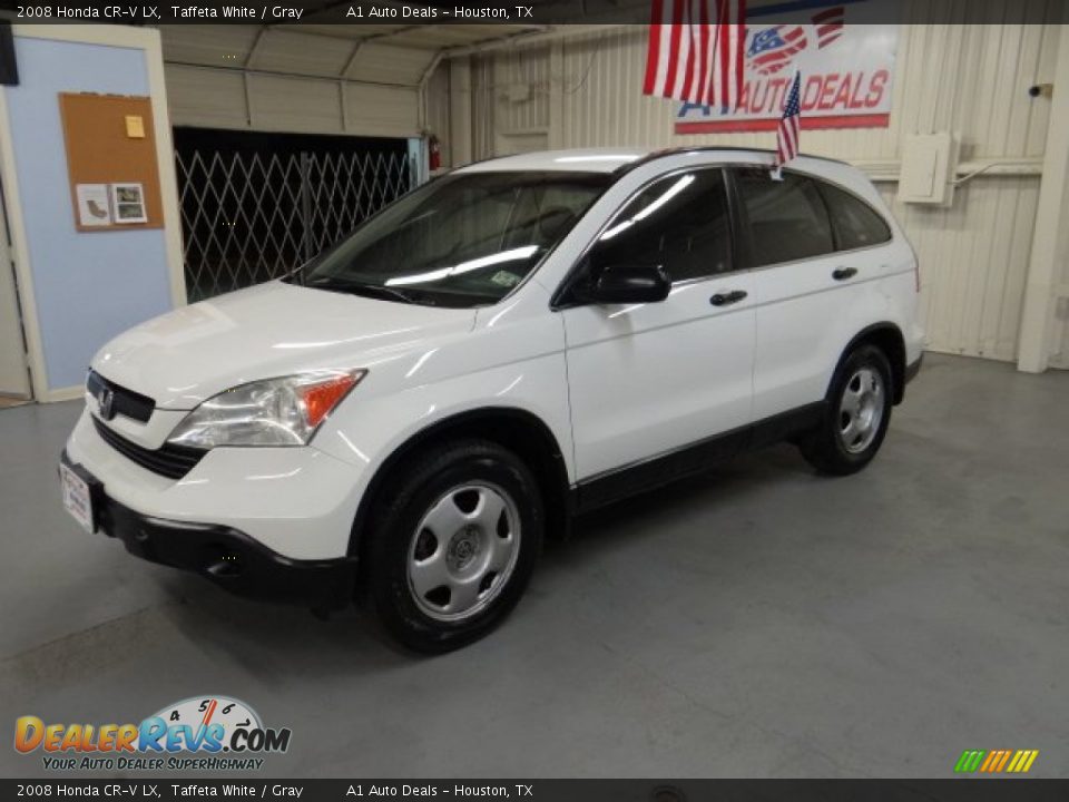 2008 Honda CR-V LX Taffeta White / Gray Photo #1