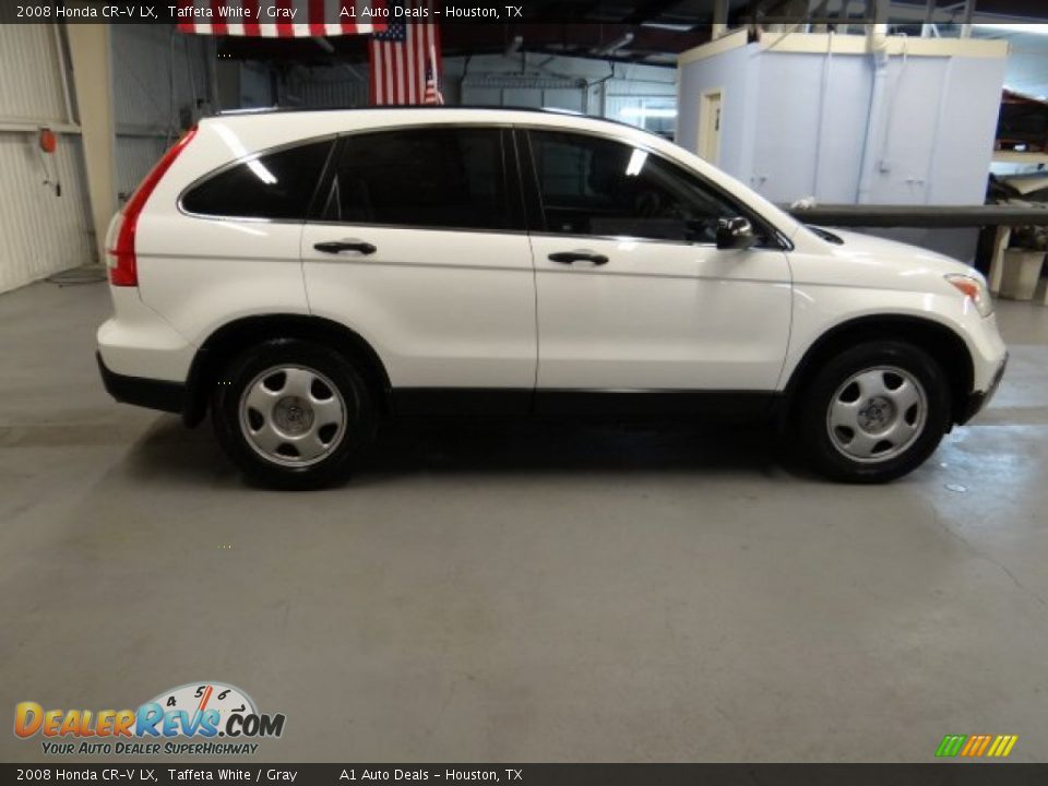 2008 Honda CR-V LX Taffeta White / Gray Photo #4