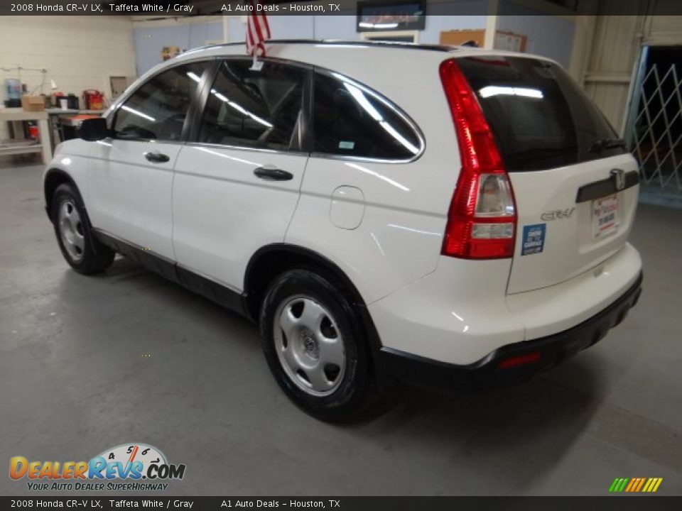 2008 Honda CR-V LX Taffeta White / Gray Photo #6
