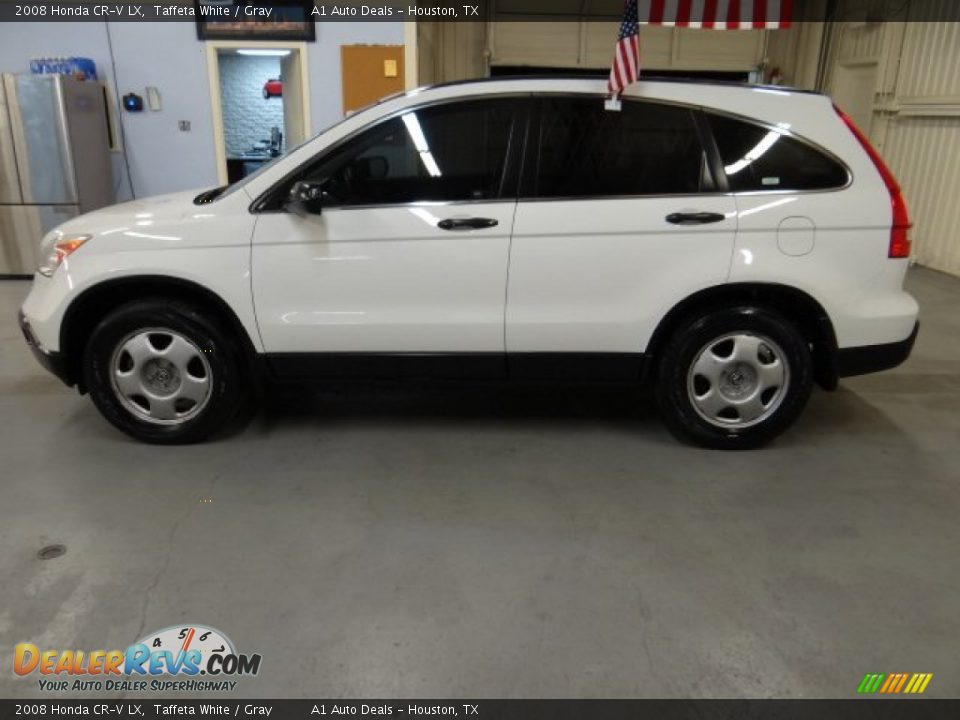 2008 Honda CR-V LX Taffeta White / Gray Photo #7