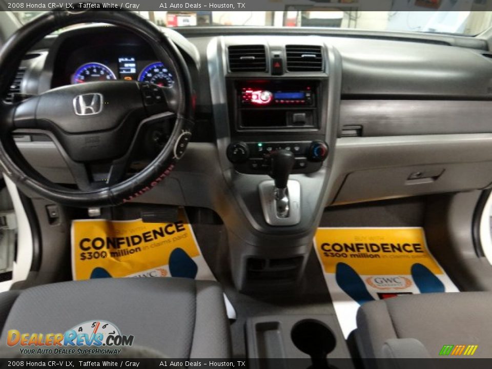 2008 Honda CR-V LX Taffeta White / Gray Photo #8