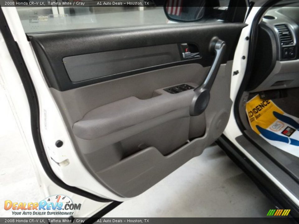 2008 Honda CR-V LX Taffeta White / Gray Photo #11
