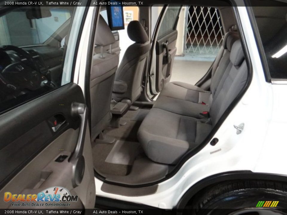 2008 Honda CR-V LX Taffeta White / Gray Photo #12