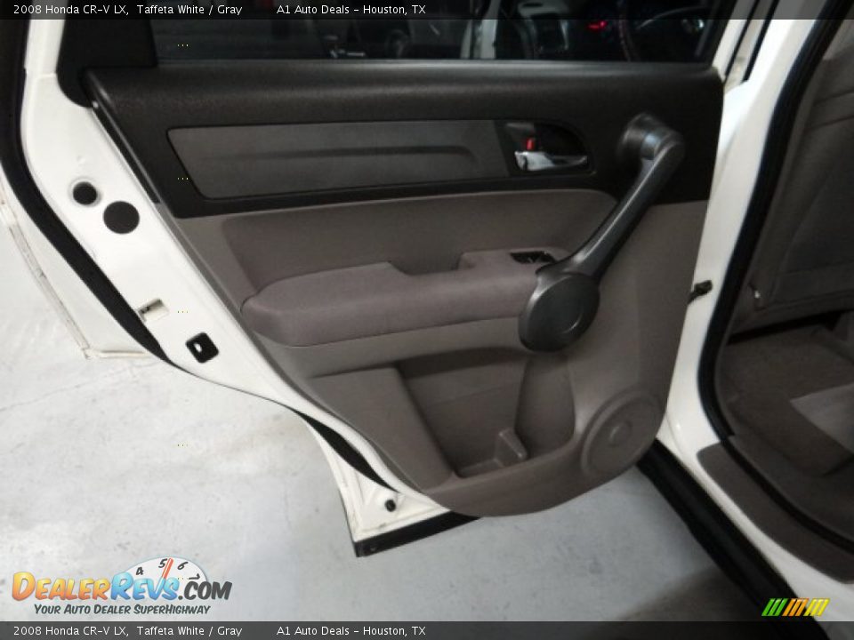 2008 Honda CR-V LX Taffeta White / Gray Photo #13