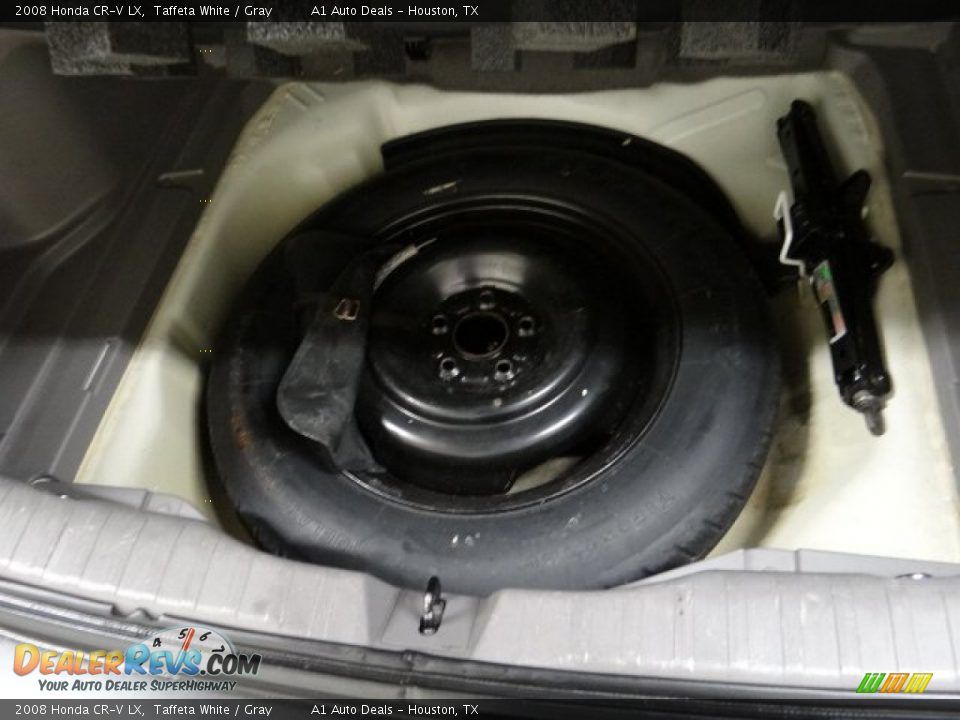 2008 Honda CR-V LX Taffeta White / Gray Photo #14