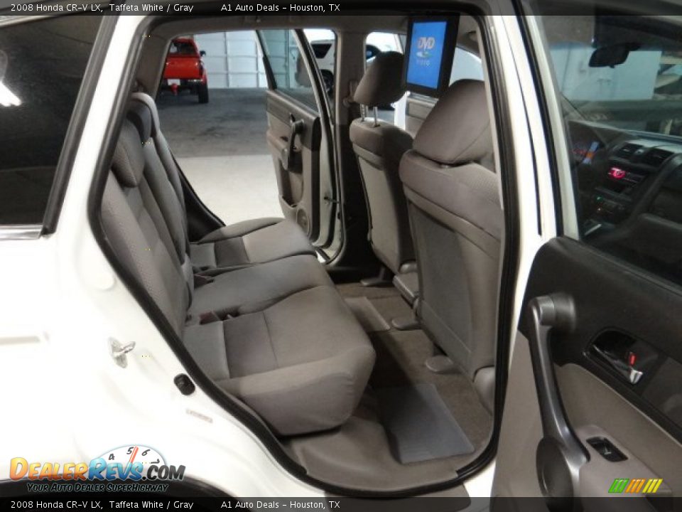 2008 Honda CR-V LX Taffeta White / Gray Photo #17