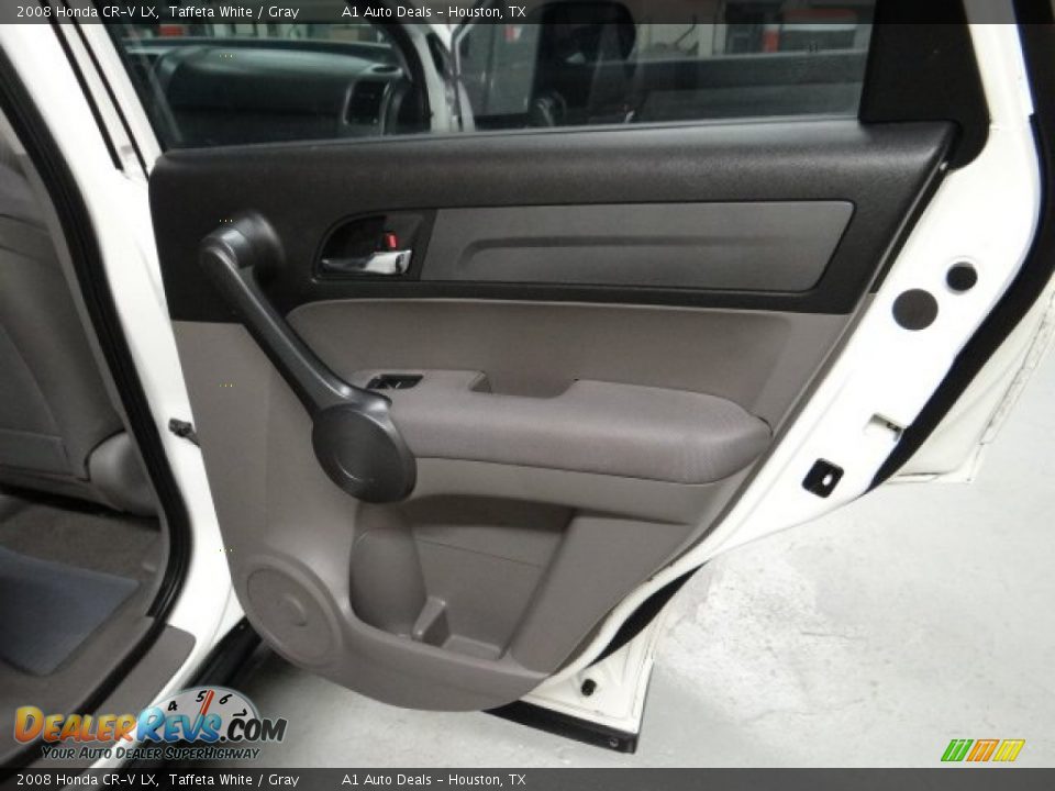 2008 Honda CR-V LX Taffeta White / Gray Photo #18