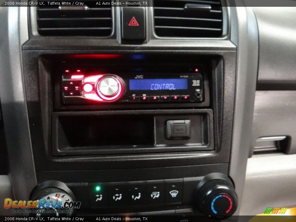 2008 Honda CR-V LX Taffeta White / Gray Photo #21