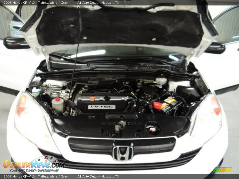 2008 Honda CR-V LX Taffeta White / Gray Photo #22