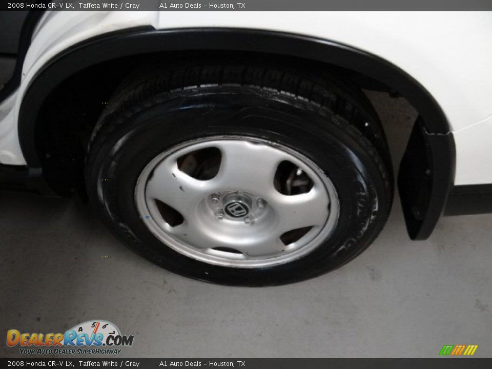 2008 Honda CR-V LX Taffeta White / Gray Photo #24
