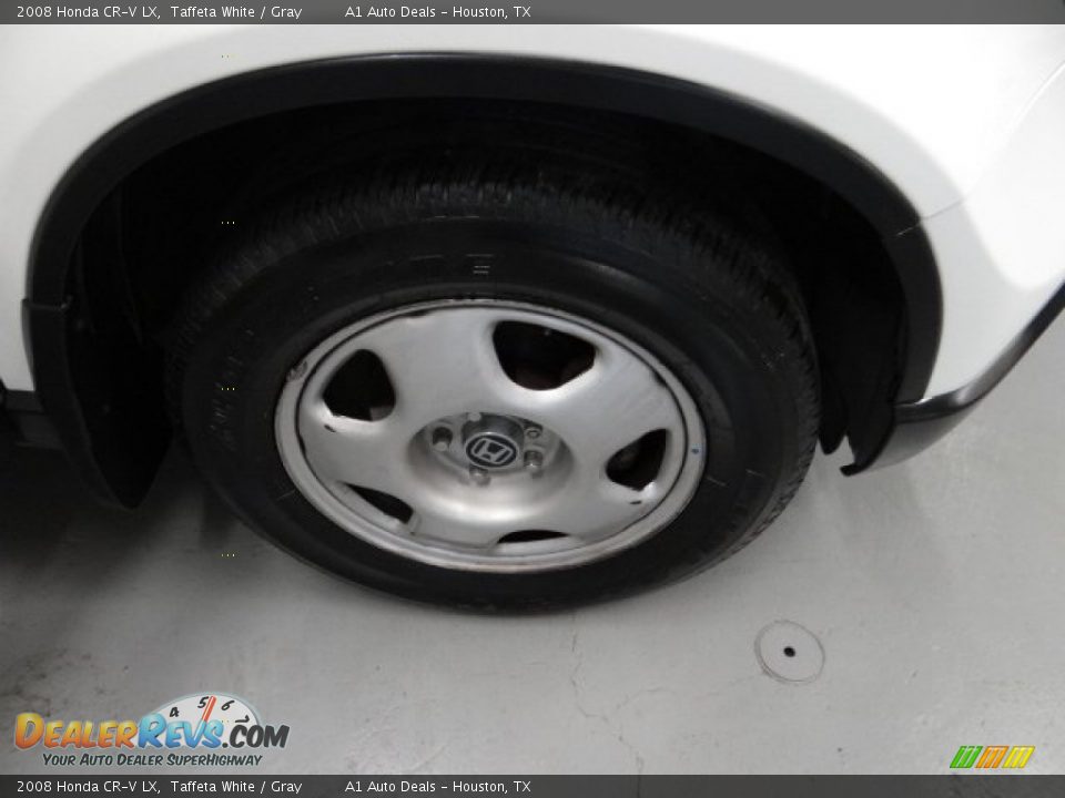 2008 Honda CR-V LX Taffeta White / Gray Photo #26