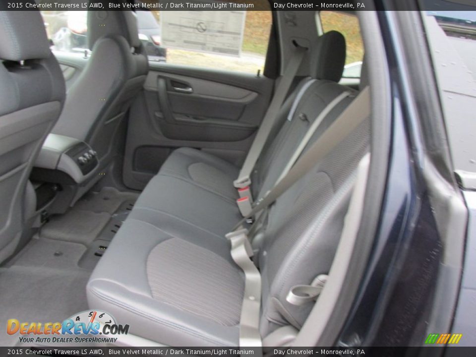 Rear Seat of 2015 Chevrolet Traverse LS AWD Photo #12